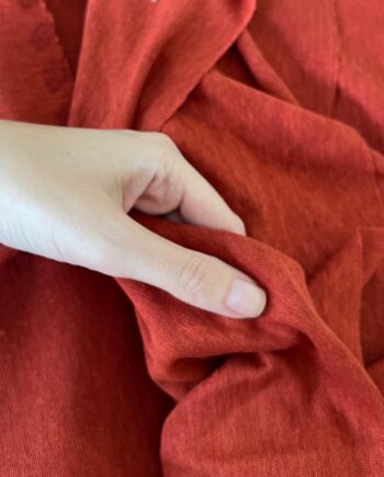 jersey misto cotone-rosso
